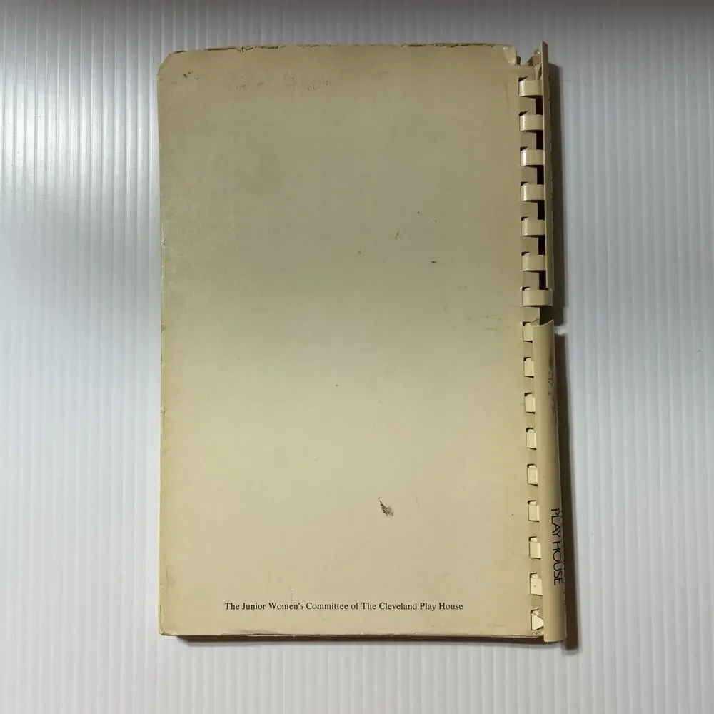 Cookbook Rave Reviews Cleveland Play House OH Harlequin Mime Pierrot Clown 1983